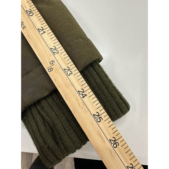 Womens DKNY Jacket Size XS Green Hooded Hidden Zip Up - Picture 16 of 16